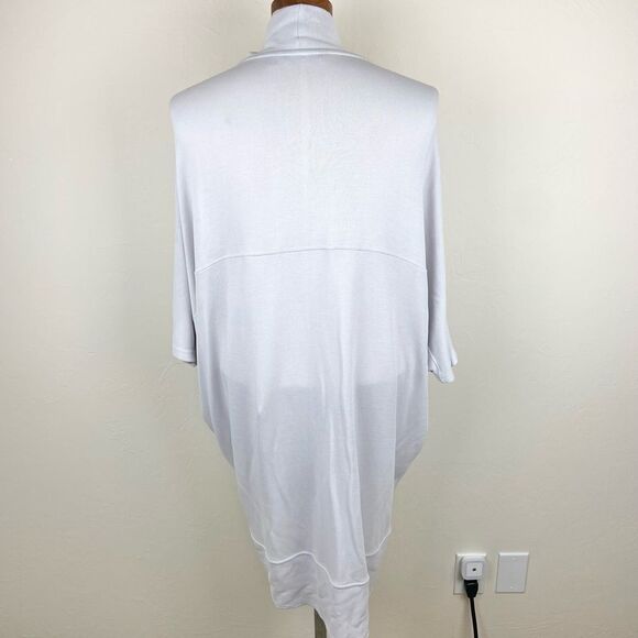 Athleta Serenity Wrap Cardigan - Lilac Gray - Picture 6 of 7